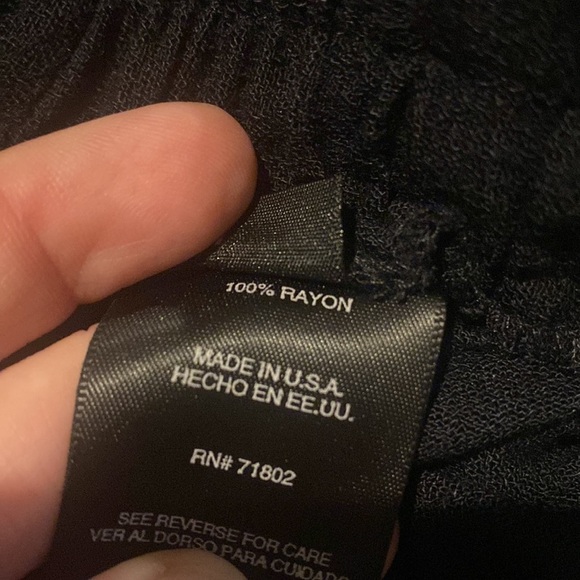 Anthony Mark Hankins Black Maxi Skirt Size Large - Picture 5 of 6